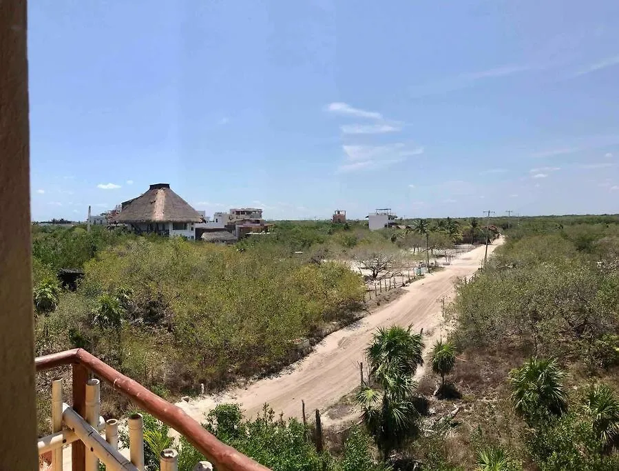 Apartmán Depa Casacalma. Zona Tranquila Y Techo De Palapa Isla Holbox