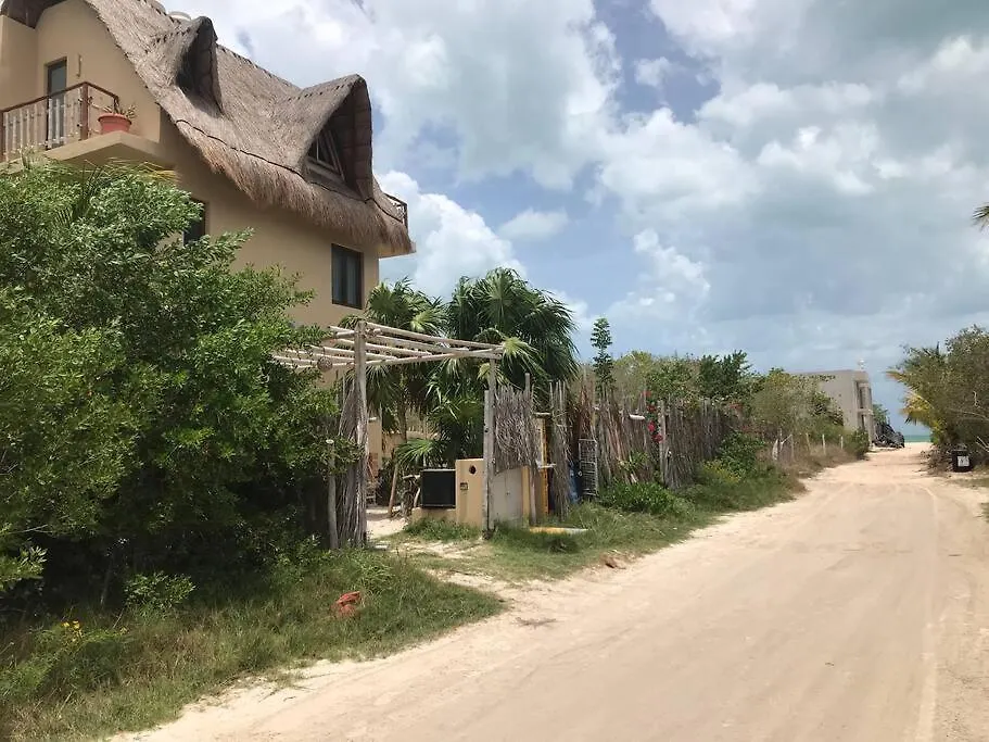 Apartmán Depa Casacalma. Zona Tranquila Y Techo De Palapa Isla Holbox 0*,  Mexiko